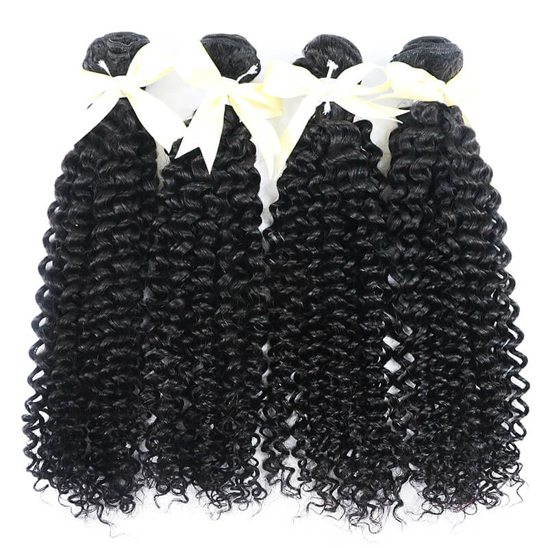 11A Best virgin brazilian curly human hair weave